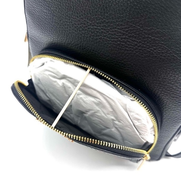 Michael Kors Medium Jaycee Backpack Black/Gold main image 11